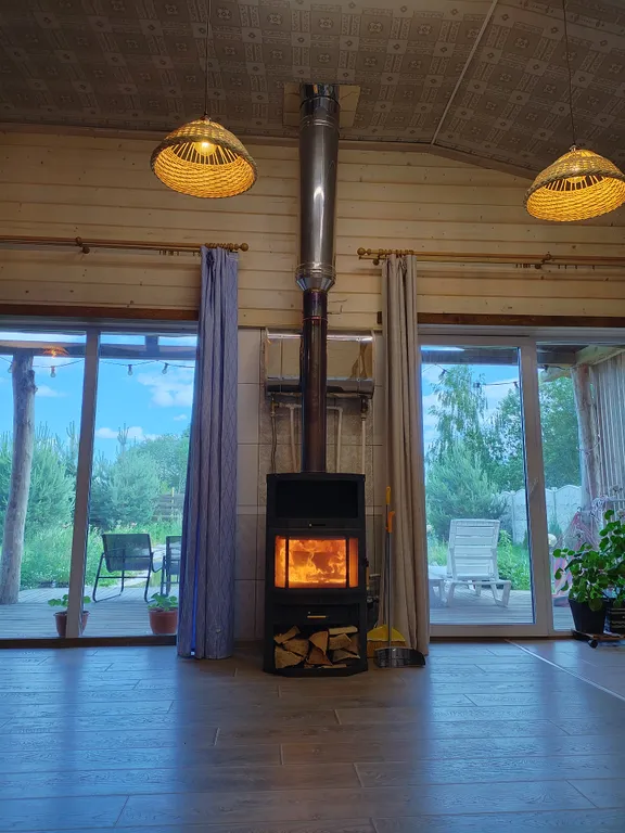 Уютный дом с баней