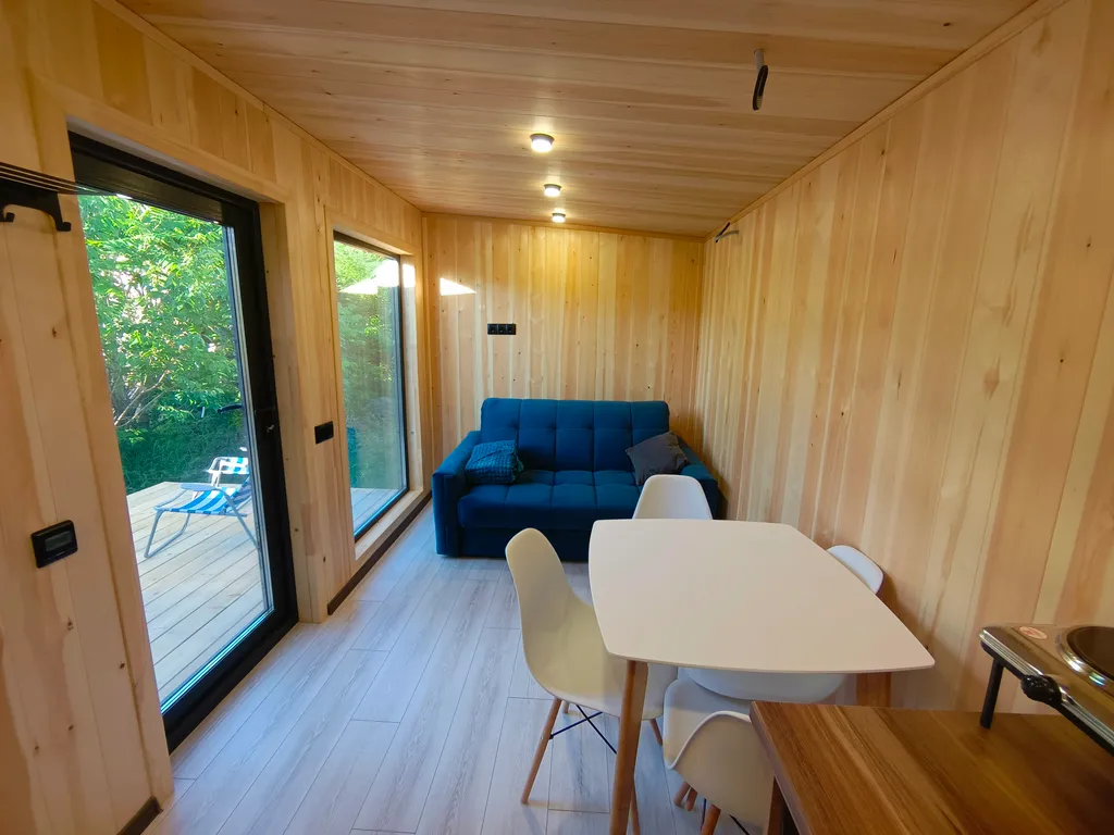 Современный домик 4-местный модульный