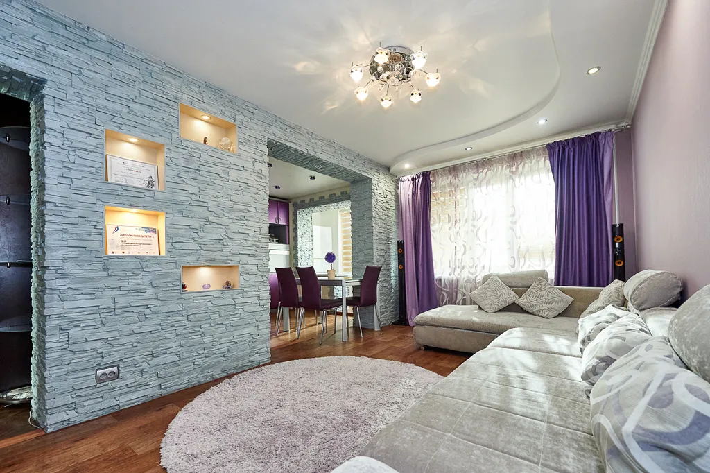 Большая теплая квартира с джакузи и видом на лес и детскую площадку