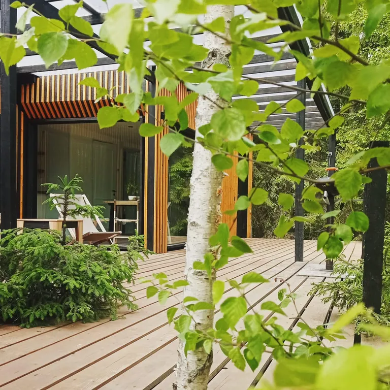 Lagom house - дом с панорамным видом в лес