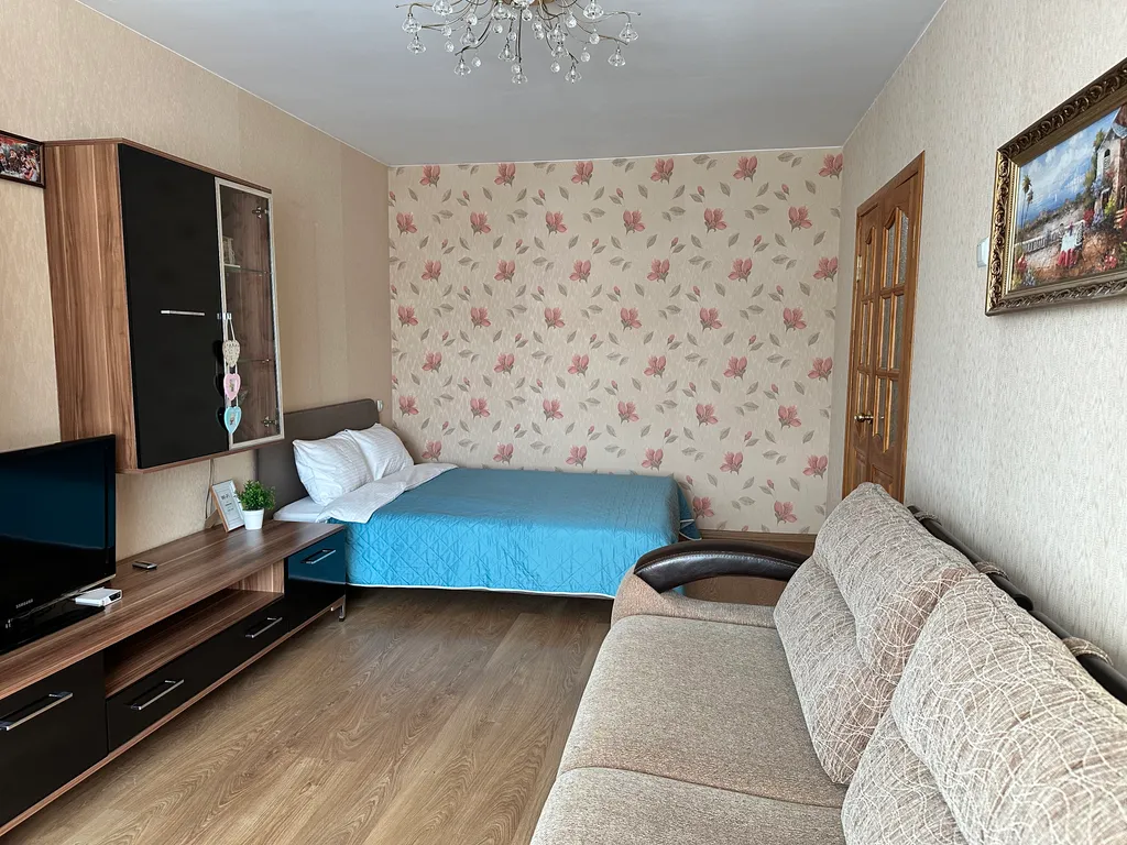 Солнечная однокомнатная квартира