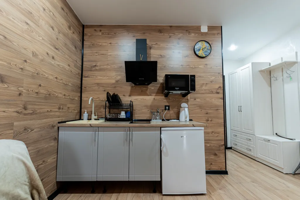 Апартаменты студия №3 с видом на горы