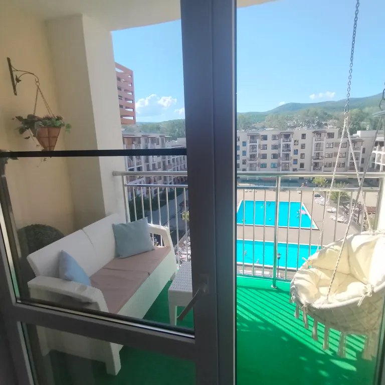 Шикарные евро3 апартаменты в долине гор у моря с чудо-видом с 2 террас