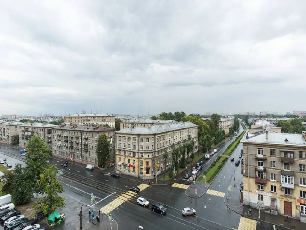 Квартира Квартира Стильная студия у метро Кировский завод — Санкт-Петербург
