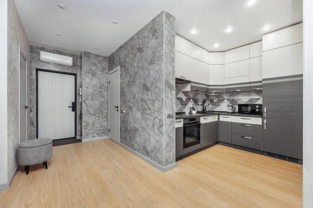 Квартира Квартира Уютная евродвушка в современном ЖК, с закрытой территорией, парковкой — Сириус