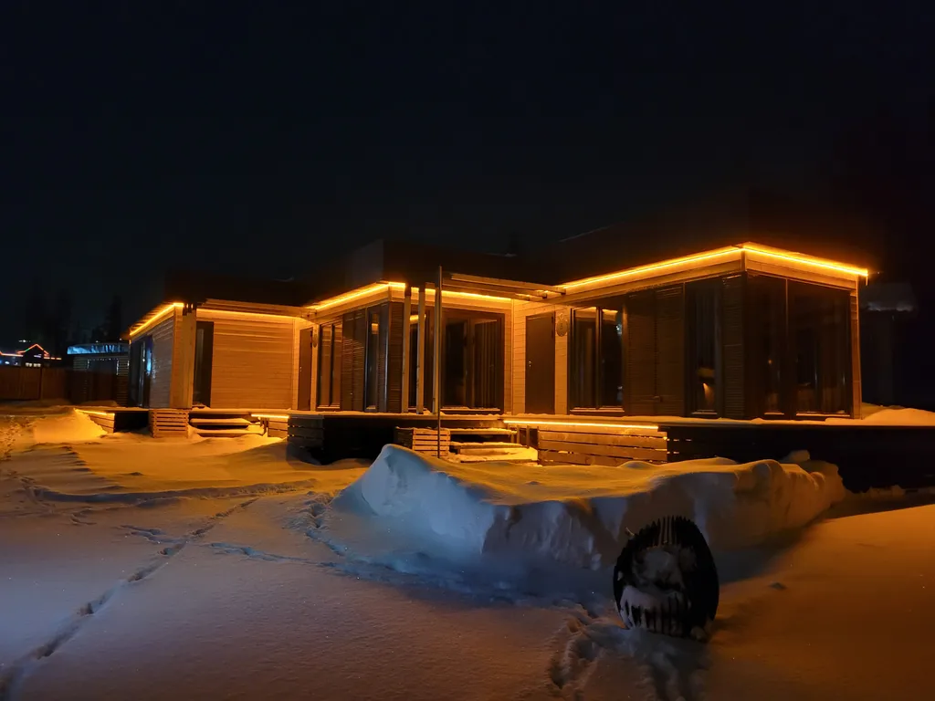 Дома с видом на гору