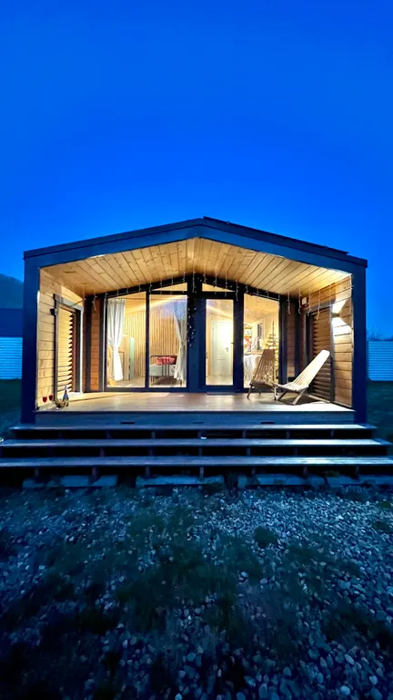 Коттедж НОРДЛИ+БРИМЭНС. Пространство для компании: два дома в лесу у реки — Горячий Ключ