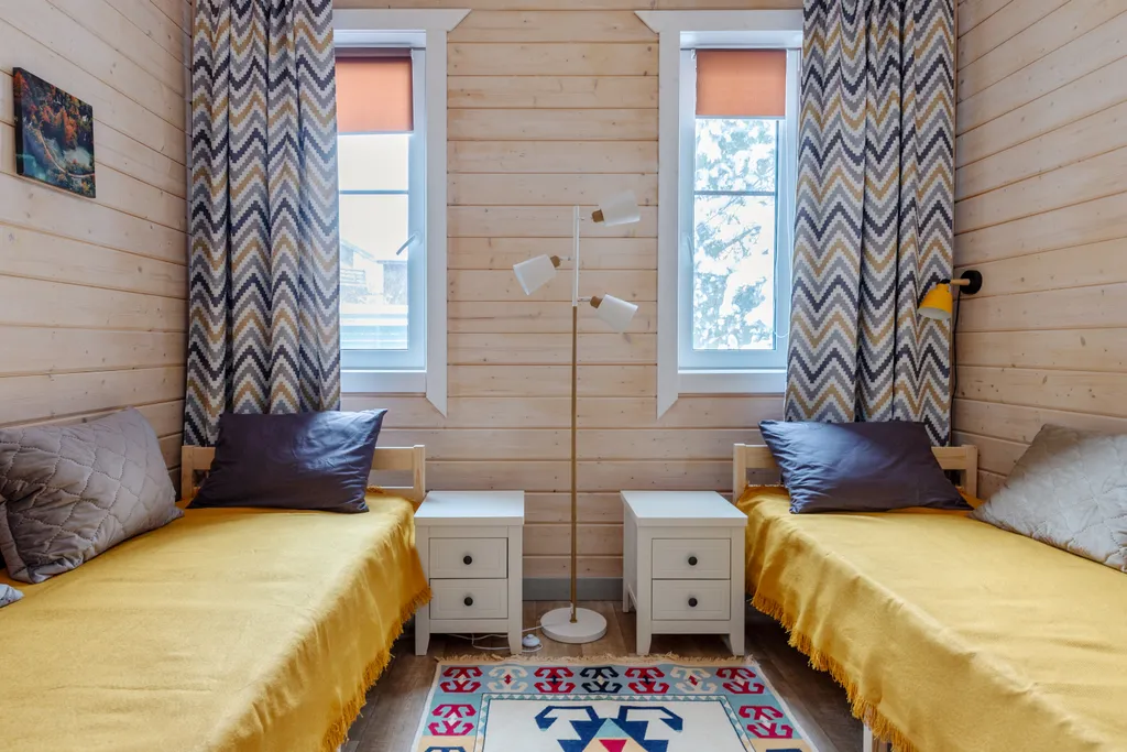 Уютный барнхаус с видом на лес