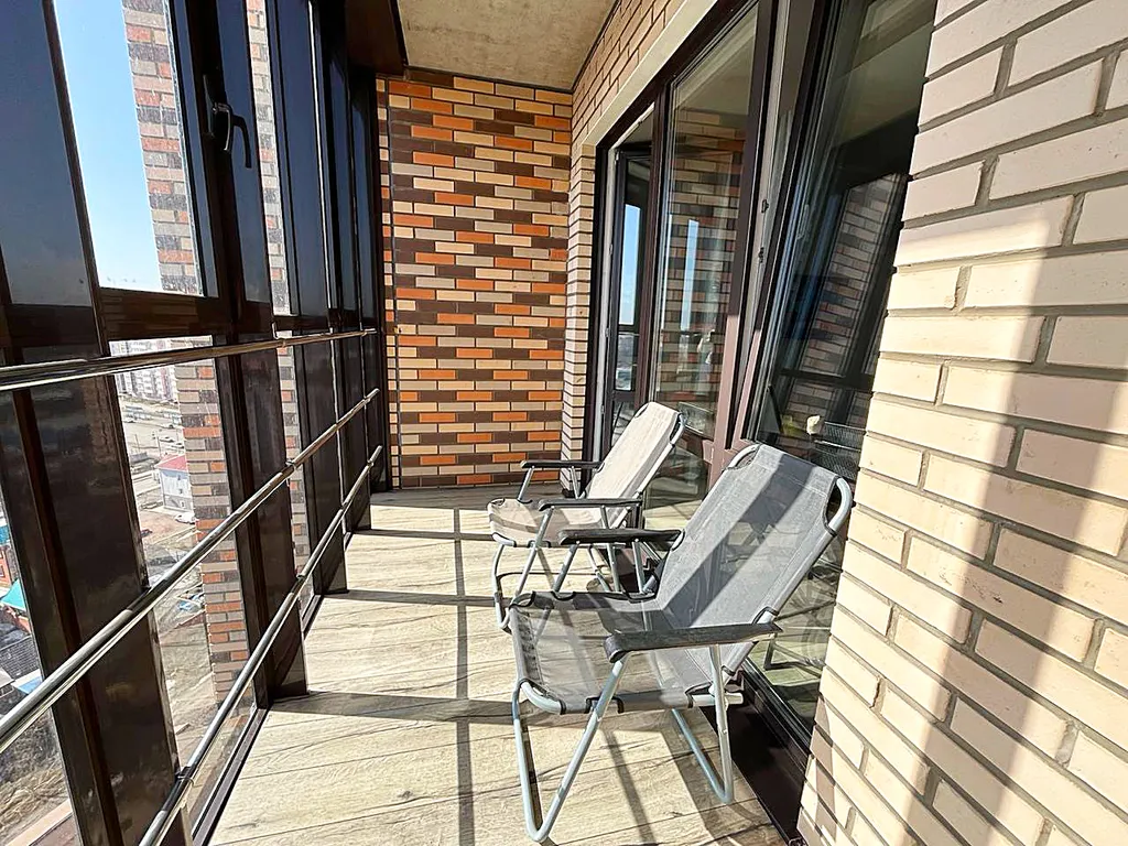 Квартира Квартира Уютная студия с панорамным видом на город — Красноярск