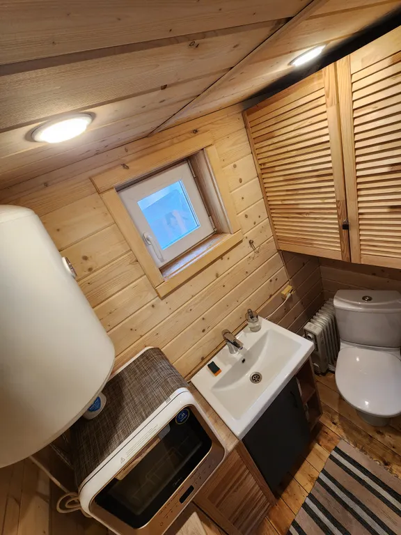 Дом с баней и чаном