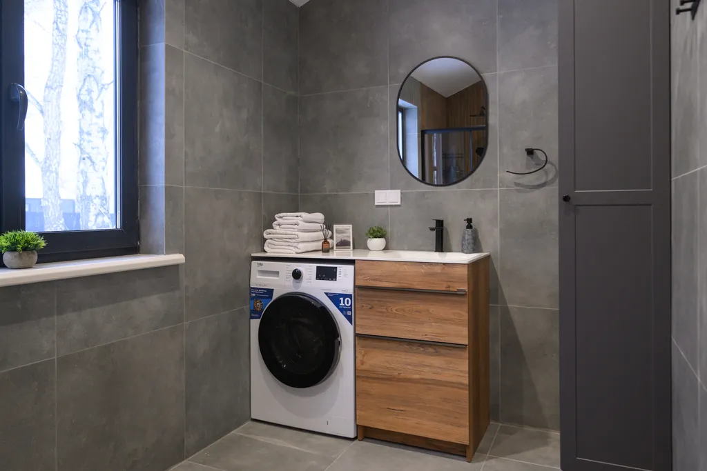 Дом в лесу с Банным чаном у озера