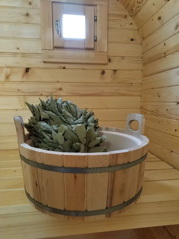 Новый современный Барнхаус посреди леса