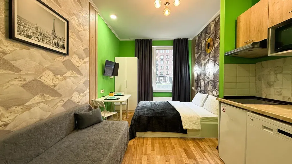 Квартира Квартира Уютная студия в ЖК Испанские кварталы — Москва