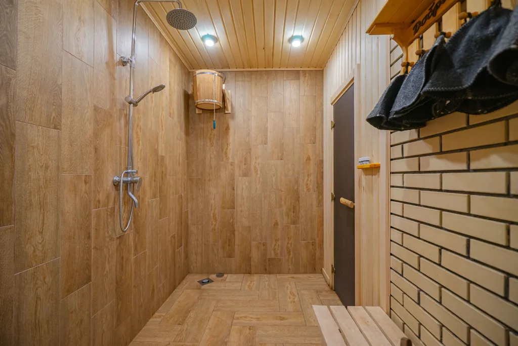 Уютный дом с баней