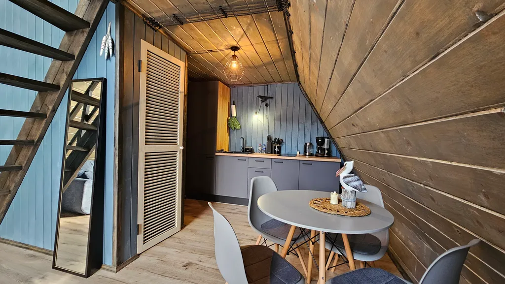 Дом А-Фрейм с террасой №5