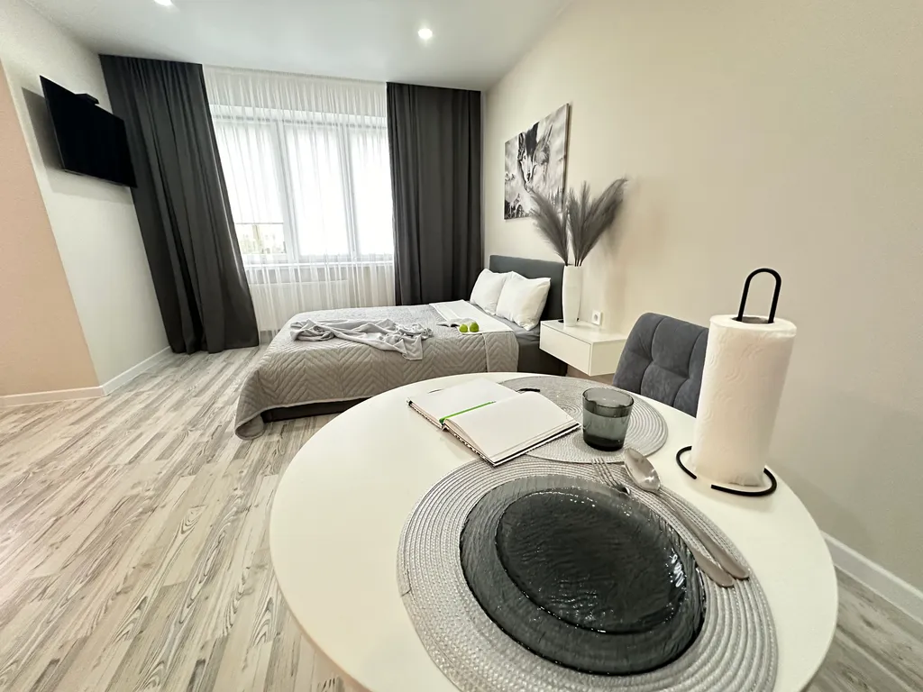 Стильная квартира-студия рядом ТРЦ Сити Парк