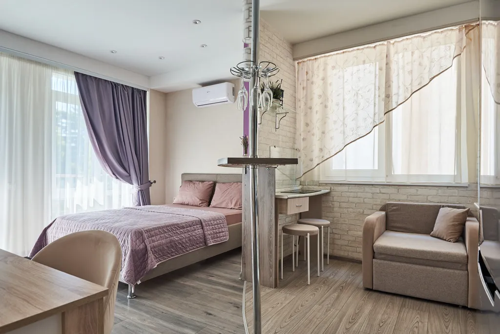 Квартира Квартира Фиолетовый рассвет — Сириус