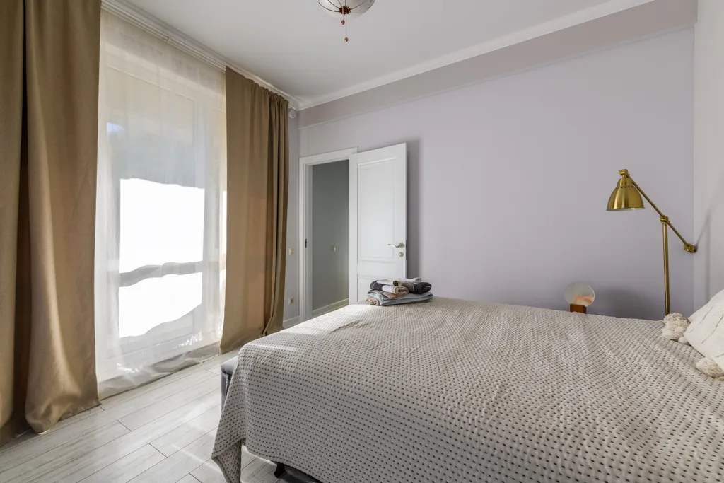 Двухкомнатные апартаменты с 2 балконами, 2 этаж, гамак