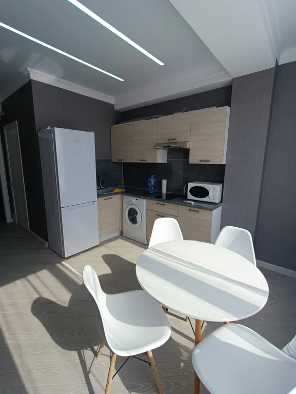 1к. Кв. 38 кв. 7 мин до пляжа. Для 4-5 гостей