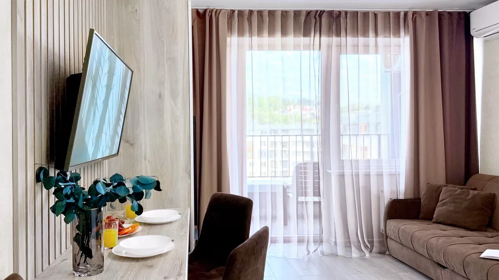 Новая уютная студия у моря