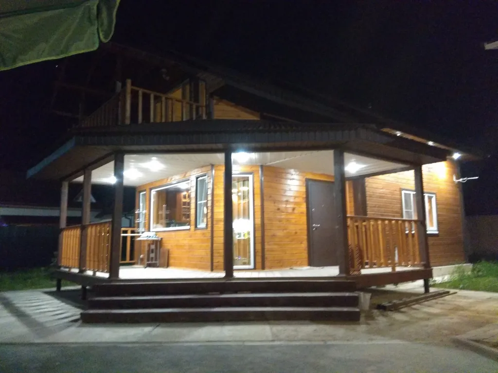 Загородный дом с баней