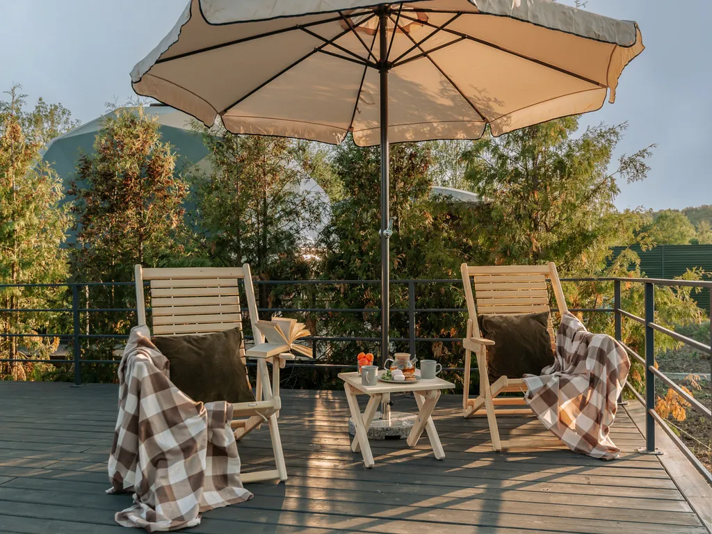 Домик модерн с сибирским чаном и завтраком