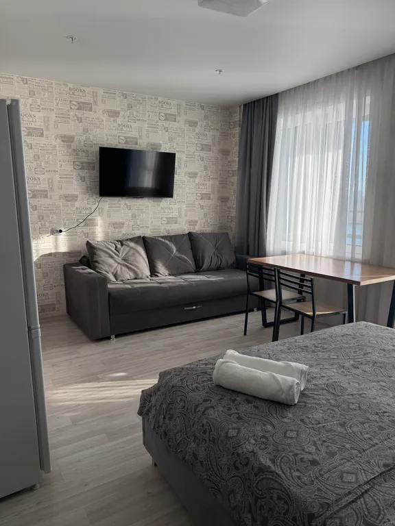 Квартира Квартира Hugge Place | Студия с видом на обь — Новосибирск