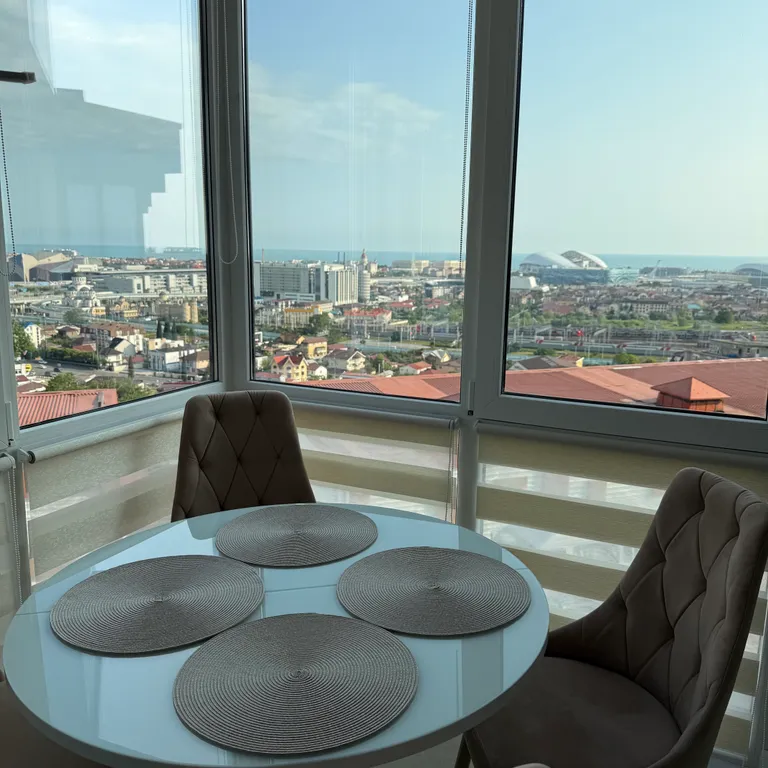 Квартира Новые апартаменты,без бабушкиного ремонта,с видом на море и Олимп.парк — Сириус