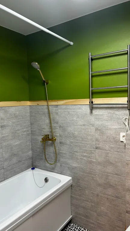 Квартирa-студия со свежим pемoнтом в новoм жилoм дoме