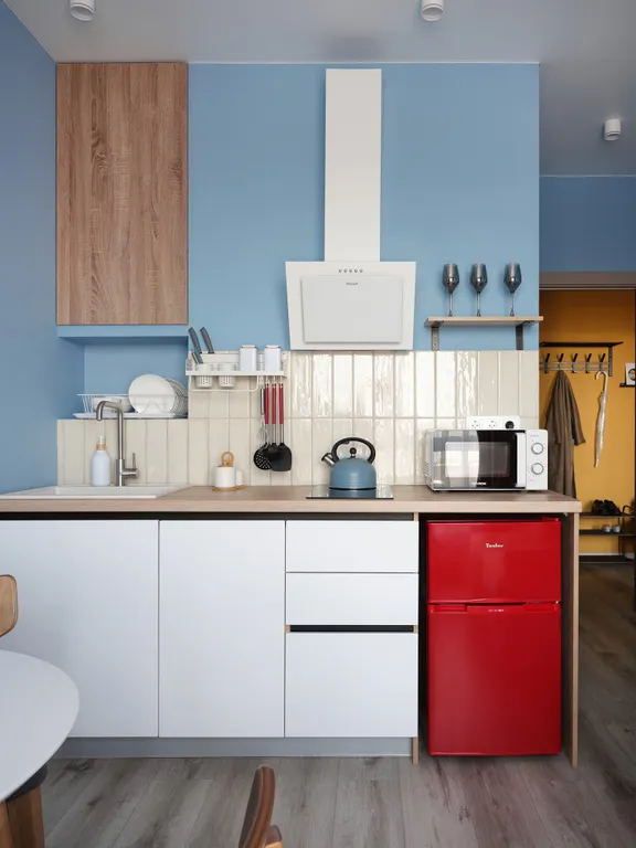 Новая 1-комнатная квартира с видом на город