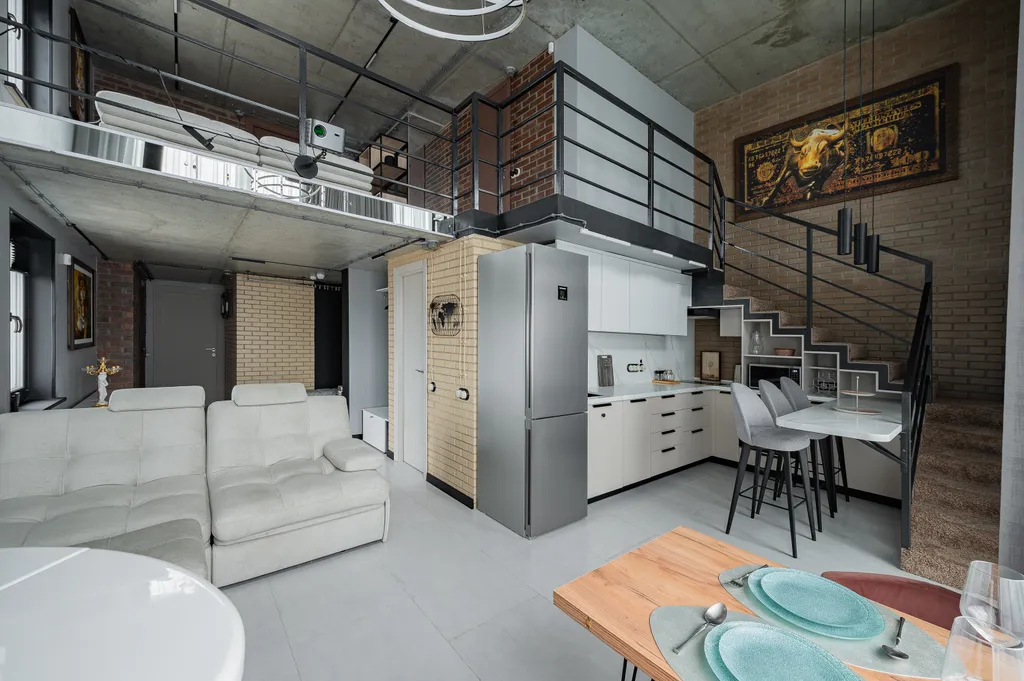 Роскошная двухуровневая квартира