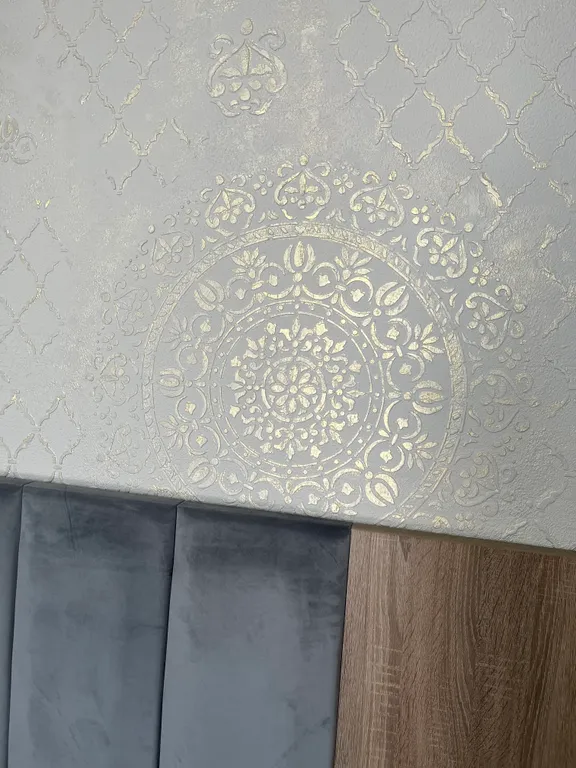 Комната с видом на море синяя