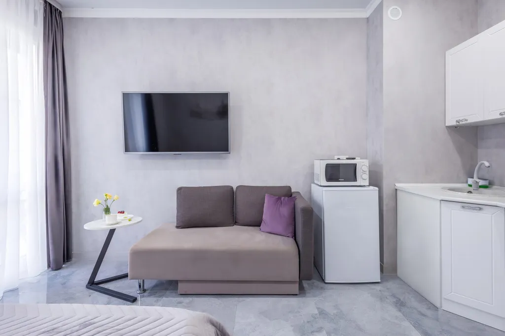 Студия в ЖК Касабланка с видом на море