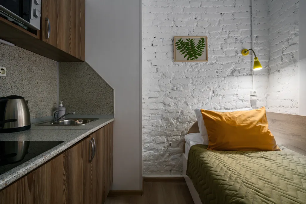 Уютная одноместная студия New Horizon А5 у метро Сенная