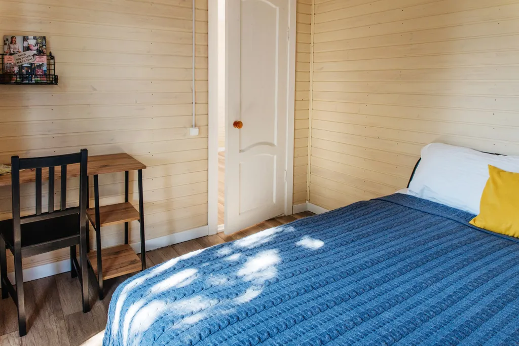 Большой дом с душой у соснового леса