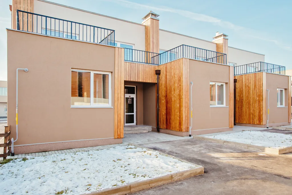 Таунхаус в свежем ветре, сорочаны