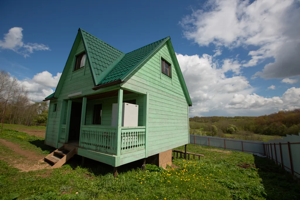 Двухэтажный домик