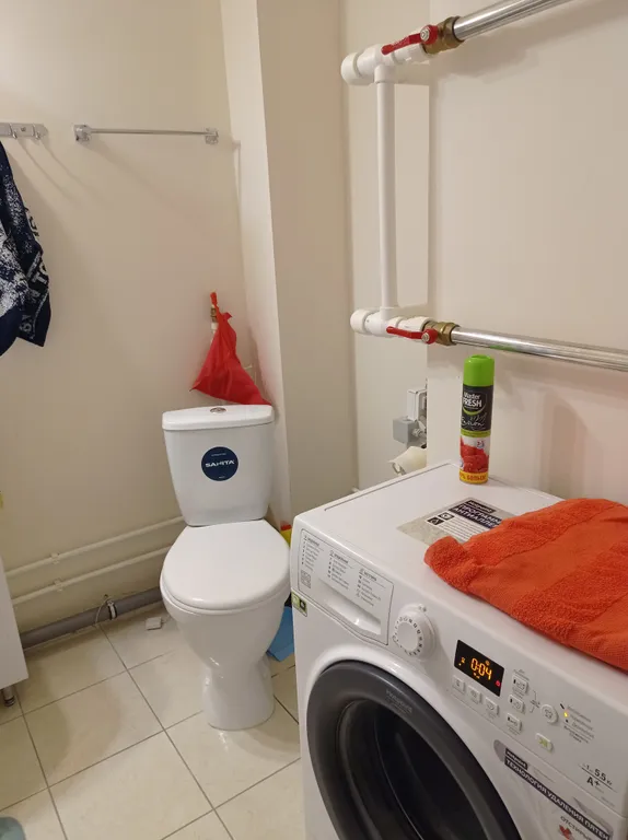 Евродвухкомнатная большая квартира