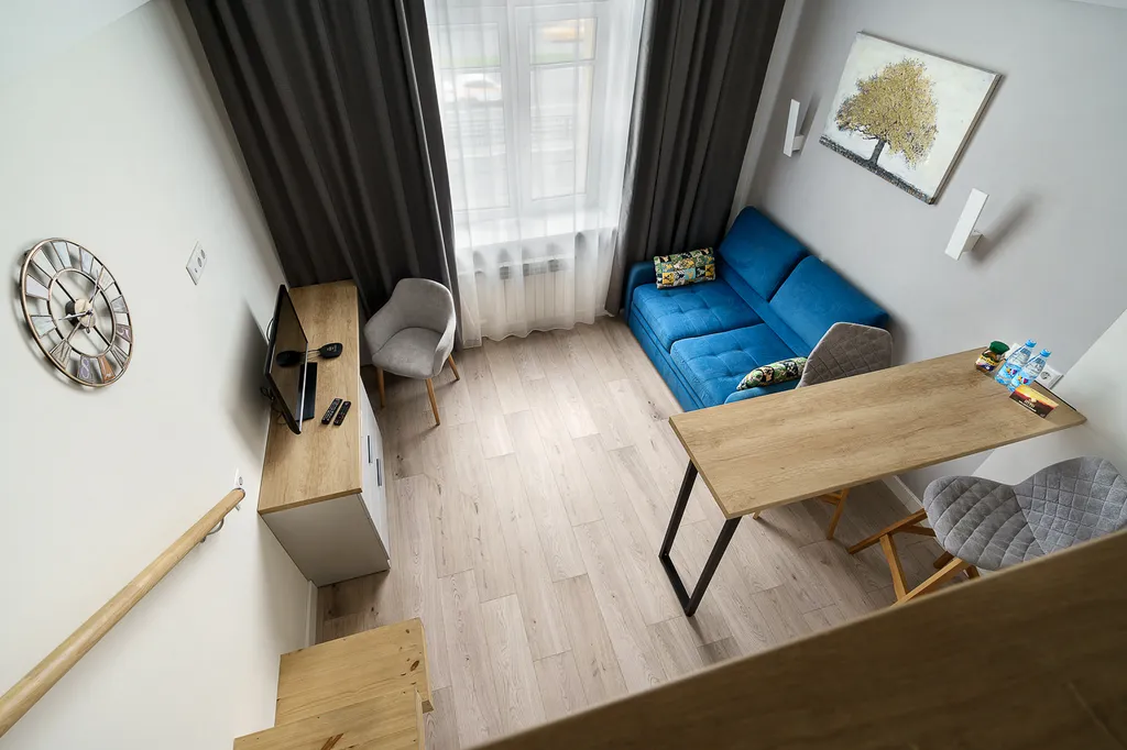 Квартира Квартира Новая двухуровневая студия в стиле modern — Москва