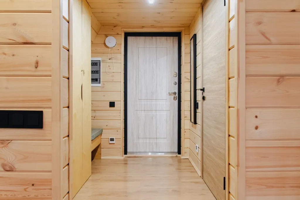 Дом хвоя светлый