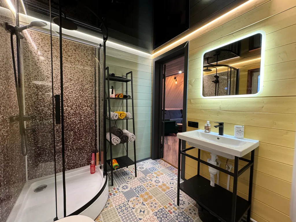 Коттедж Коттедж Афрейм с баней — Можайск