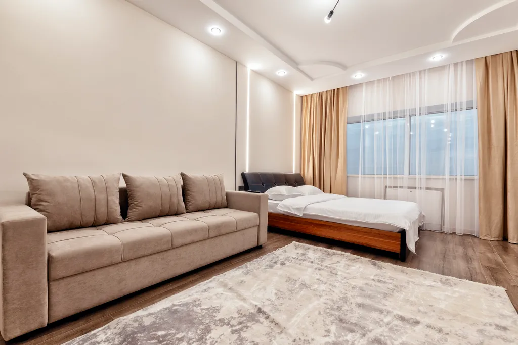 Элитные апартаменты с панорамным видом из окна в самом центре столицы