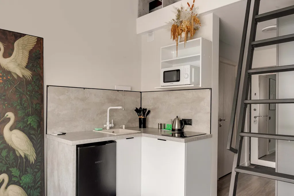 Квартира Квартира Уютная студия у метро, всё для комфортного проживания — Москва