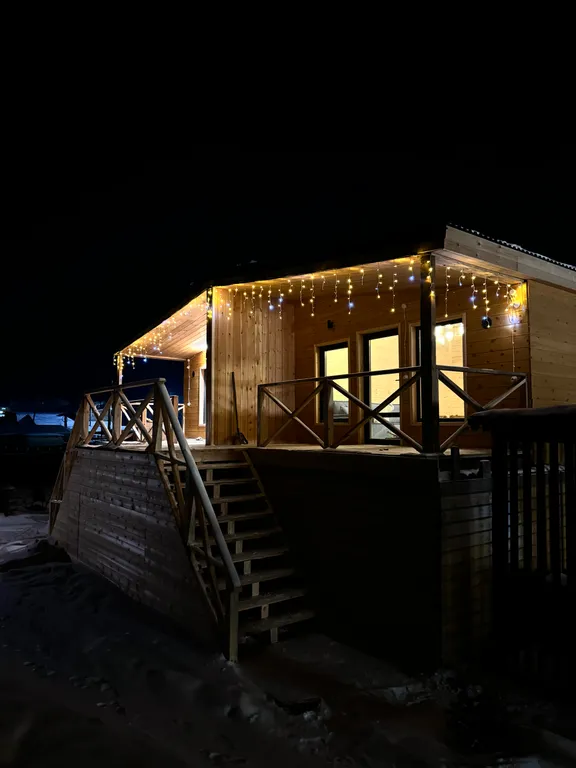 Благоустроенный дом