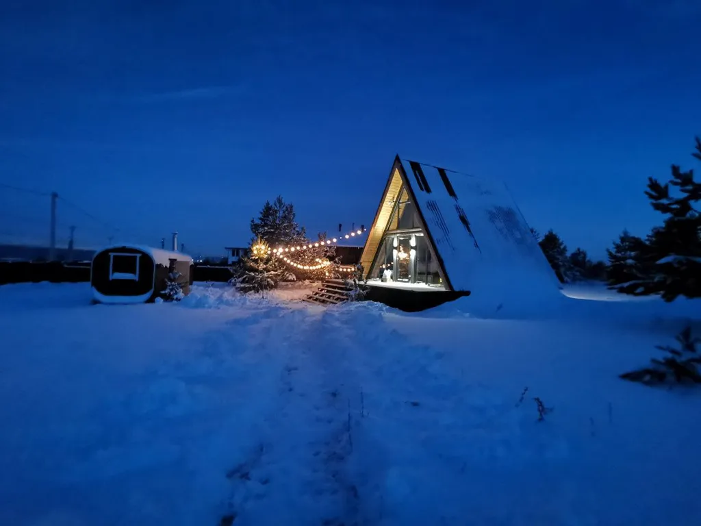 A-Frame Тихое место