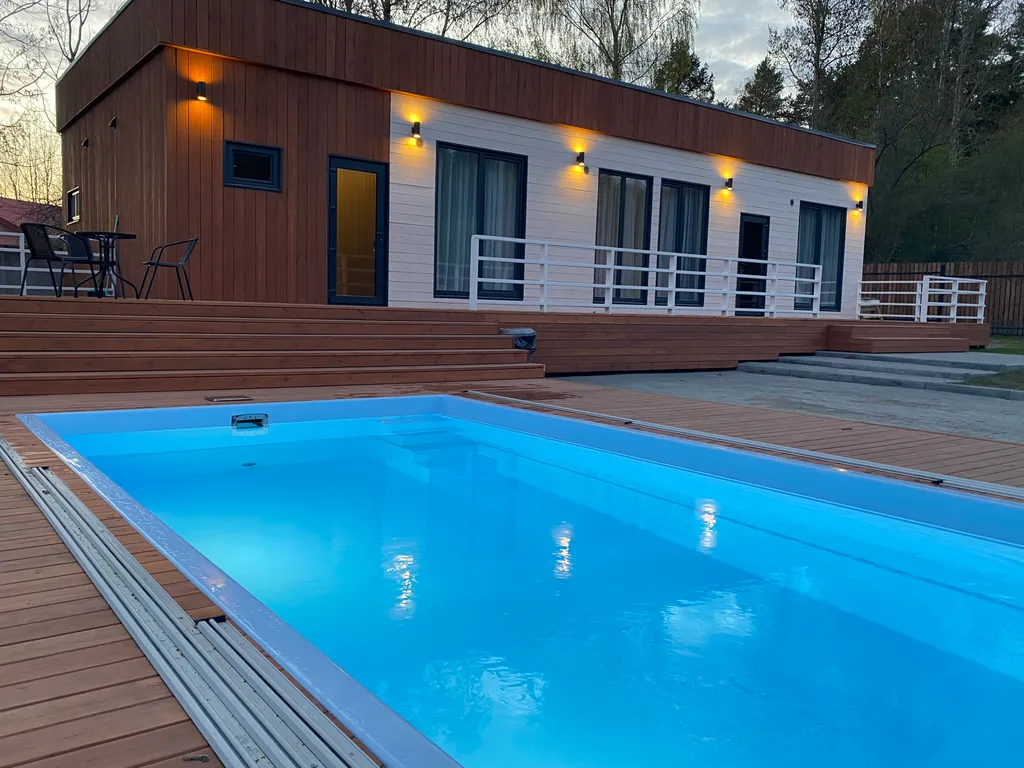 Коттедж Дом с бассейном — аренда посуточно в Шуйская Чупа