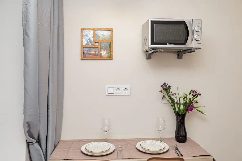 Квартира-студия в центре 13,5 м2, 1 кровать
