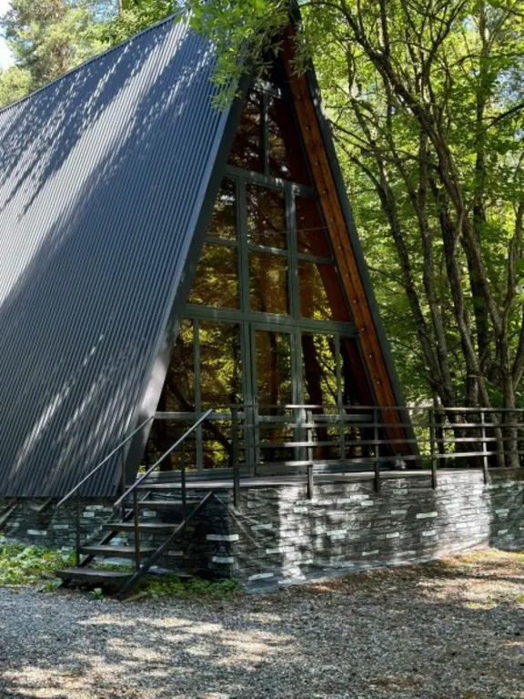 Коттедж Коттедж A-Frame в лесу — Архыз