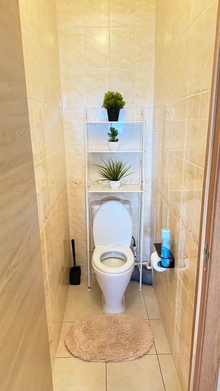 Уютная двухкомнатная квартира с шикарным видом с 24 этажа