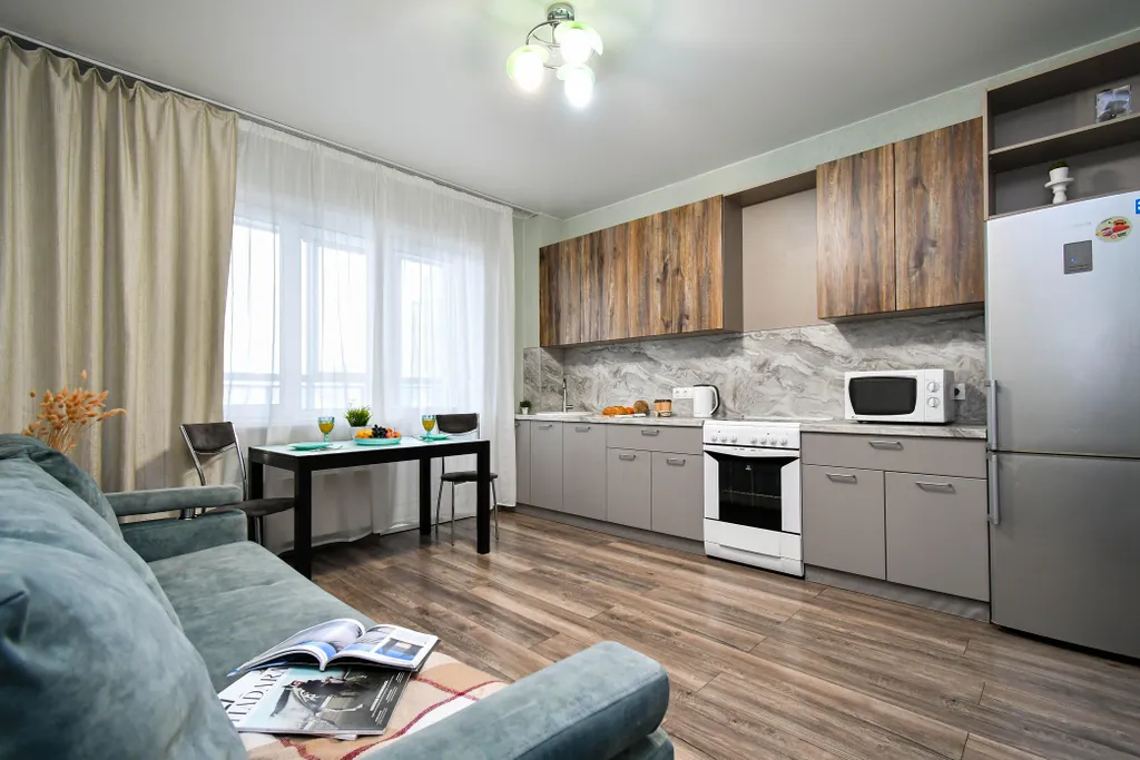 Квартира Квартира Уютная евродвушка в районе ТЦ Планета, Кардиоцентр — Красноярск